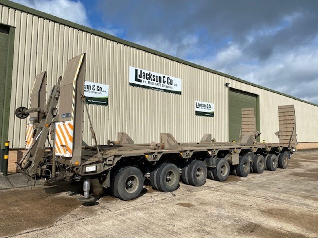 Goldhofer 8 Axle Low Loader Trailers for sale military vehicles Goldhofer 8 Axle Low Loader Trailers for sale | military vehicles