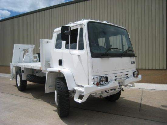 DAF YA4440 LHD ex military cargo trucks fitted with Atlas crane