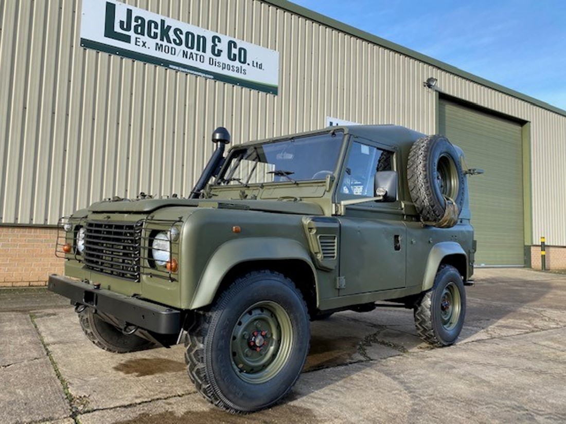 Land Rover Defender 90 Wolf LHD Hard Top (Remus) for sale military vehicles Land Rover Defender 90 Wolf LHD Hard Top (Remus) for sale | military vehicles