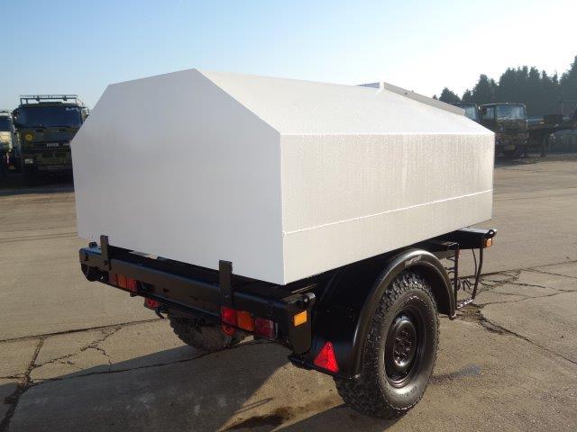 Trailer tanker with new 1500 litre bunded tank