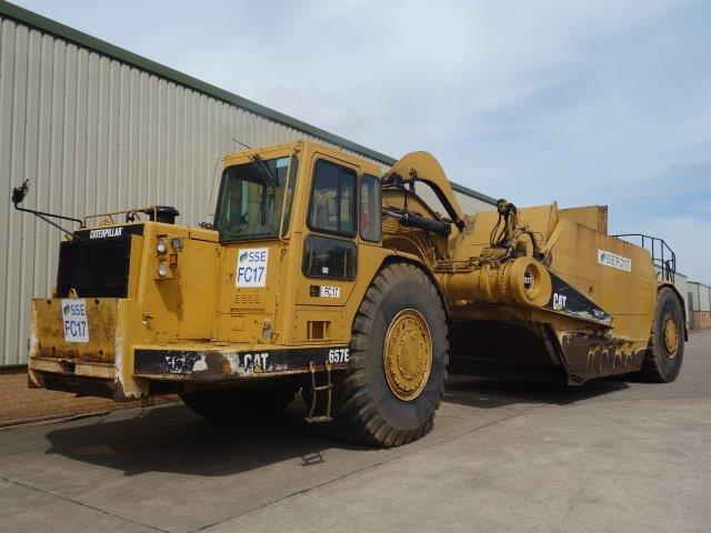 Was sold Caterpillar 657E Motor Scraper Was sold Caterpillar 657E Motor Scraper