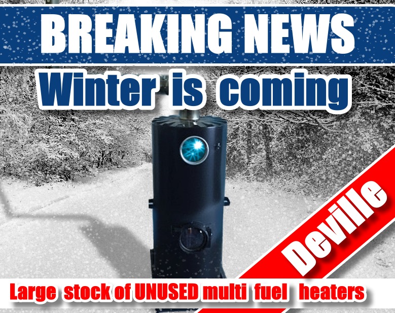 Large Surplus Military stock of UNUSED multi-fuel heaters Large Surplus Military stock of UNUSED multi-fuel heaters
