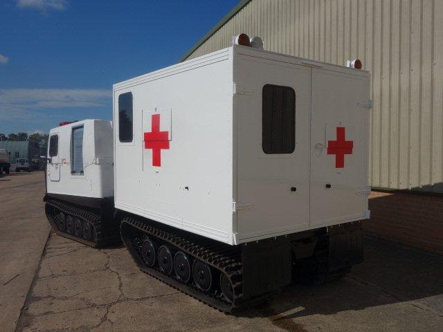 Hagglund Bv206 hard top Ambulance | used military vehicles, MOD surplus for sale Hagglund Bv206 hard top Ambulance | used military vehicles, MOD surplus for sale